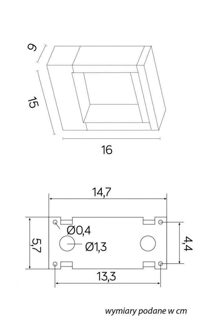 Applique esterna LED 7W CCT grigio scuro IP54 SU-MA YB19504