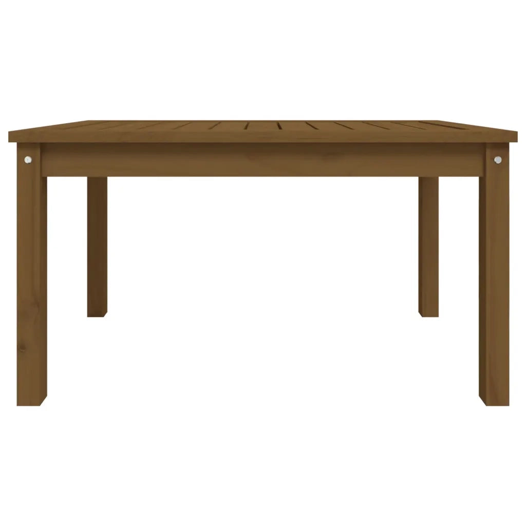Tavolo da Giardino Ambra 82,5x50,5x45 cm Legno Massello Pino