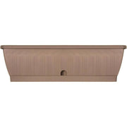 Jardiniere - GARDEN ID Terraflor - Tortora 60 cm - Durabilità - Riserva d'acqua - Riciclato e riciclabile al 100% - Volume per le piante.