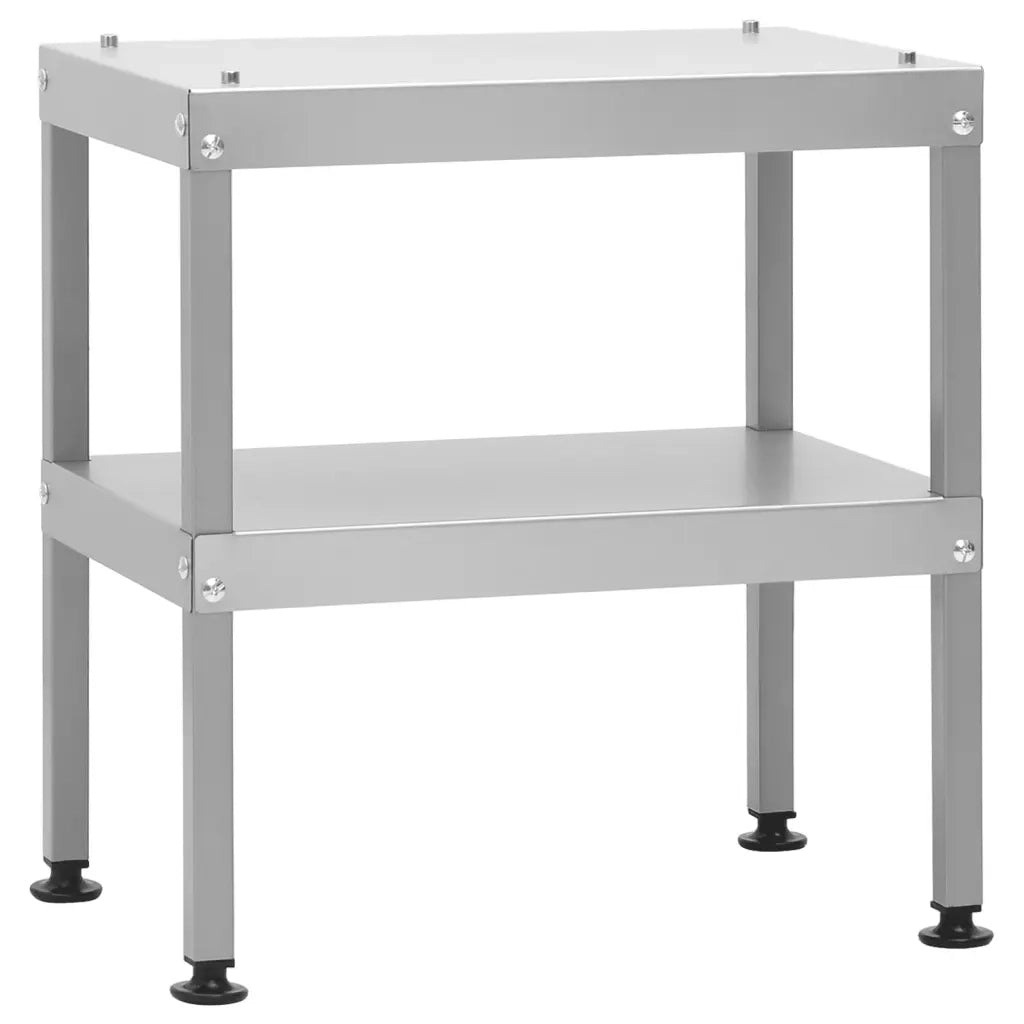 Tavolo per Forno Affumicatore 40x28x44,5 cm in Acciaio Zincatocod mxl 121036
