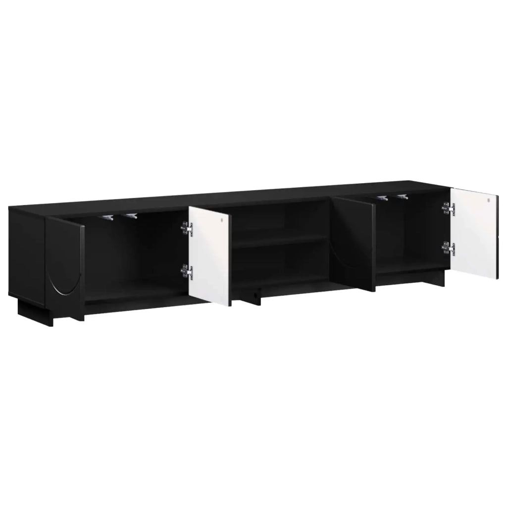 Supporto TV 179,5 x 34,5 x 40 cm Nero Legno ingegnerizzato 8011496