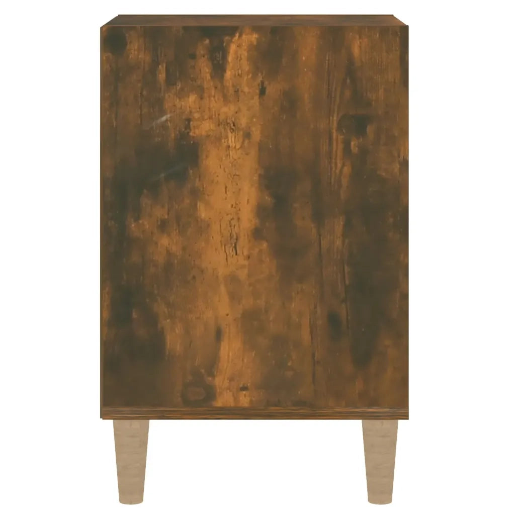 Mobile TV Rovere Fumo 100x35x55 cm in Legno Multistrato 821177