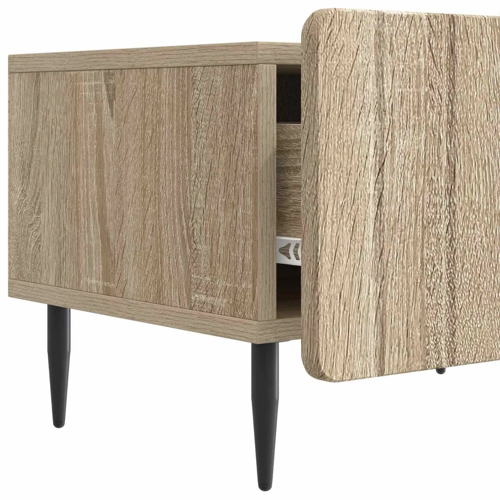 Mobile TV Rovere Sonoma 147 x 34,5 x 32 cm Legno ingegnerizzato 894477