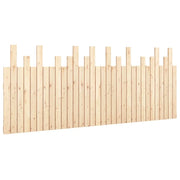 Testiera | Testata da Parete 204x3x80 cm in Legno Massello di Pino