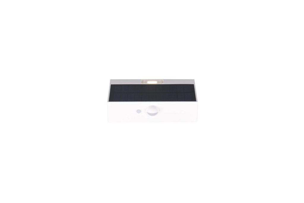 Applique solare LED piatta bianca IP65 4000K ELVAS RL