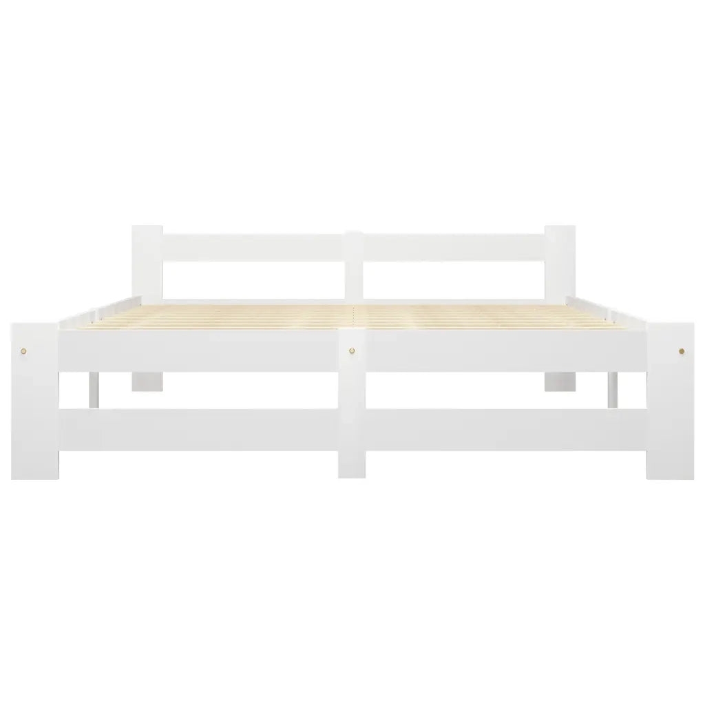 Giroletto Bianco in Legno Massello di Pino 120x200 cm cod mxl 58037