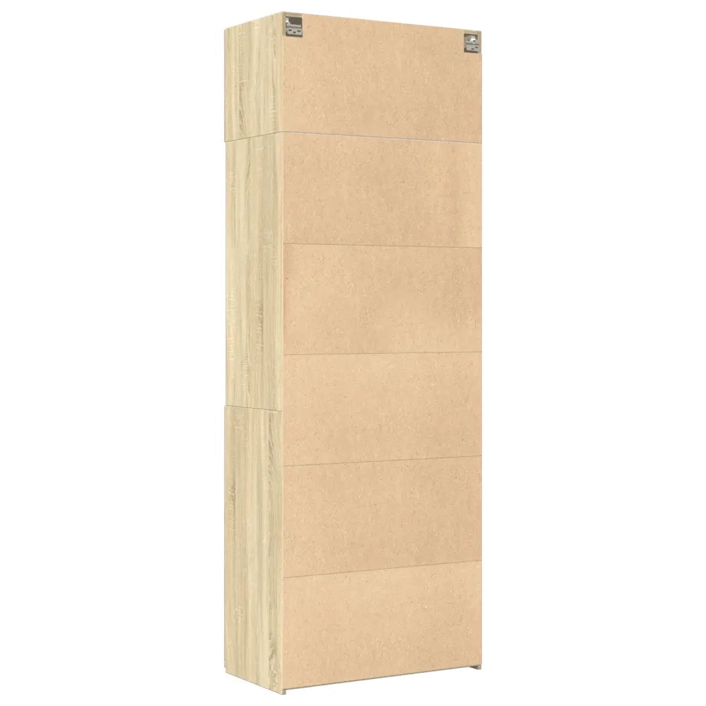vidaXL Armadietto Rovere Sonoma 80x42,5x225 cm in Truciolato