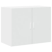 Armadietto a Muro | Mobile a Parete Bianco 80x42,5x64 cm in Legno Multistrato