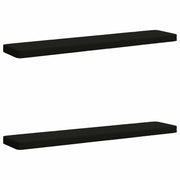 Cuscini per Panchina a 2 Pezzi VUGHT 2 pcs 100% Poliestere Nero 950777