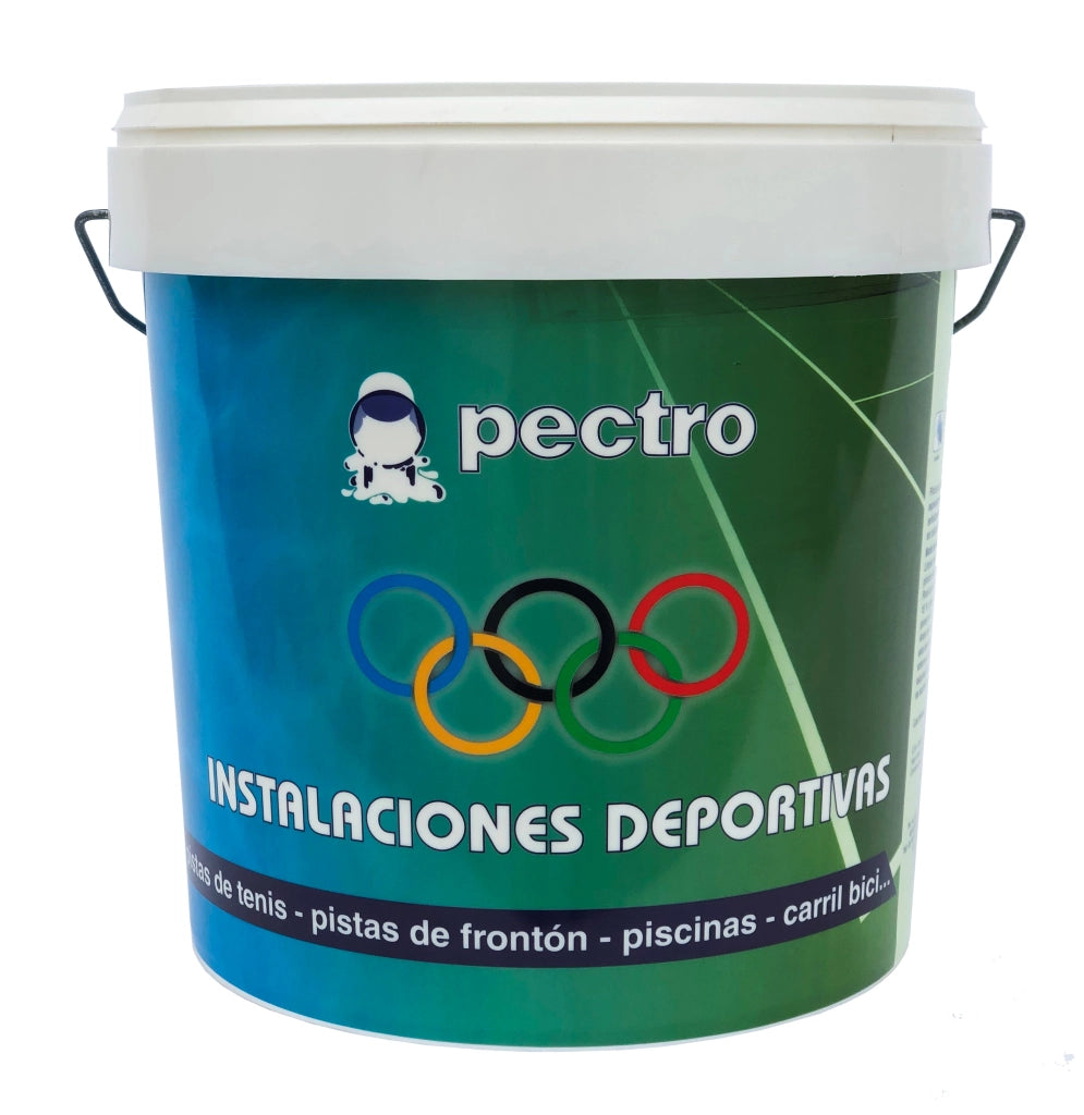 Pittura per pavimenti esterni ed interni e campi sportivi 4 L BLU - Pavimento di garage e pavimenti in cemento