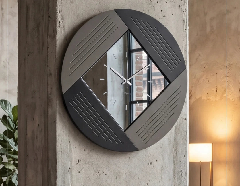 OBLIQUE Fango e Nero, Orologio , Arti e Mestieri