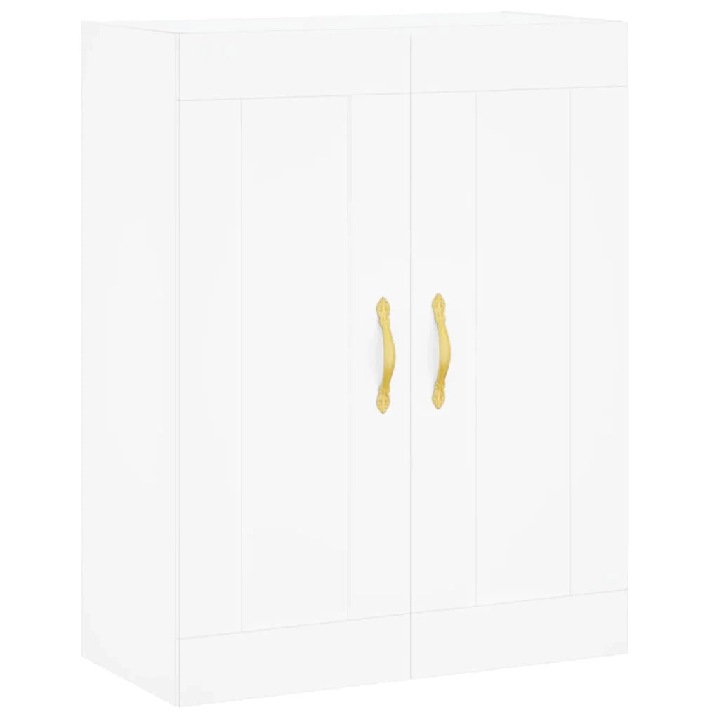 Buffet credenza cassettiera armadio mobile contenitore organizer cucina soggiorno salotto alto 69,5 x 34 x 180 cm legno ingegnerizzato bianco 02_0032756