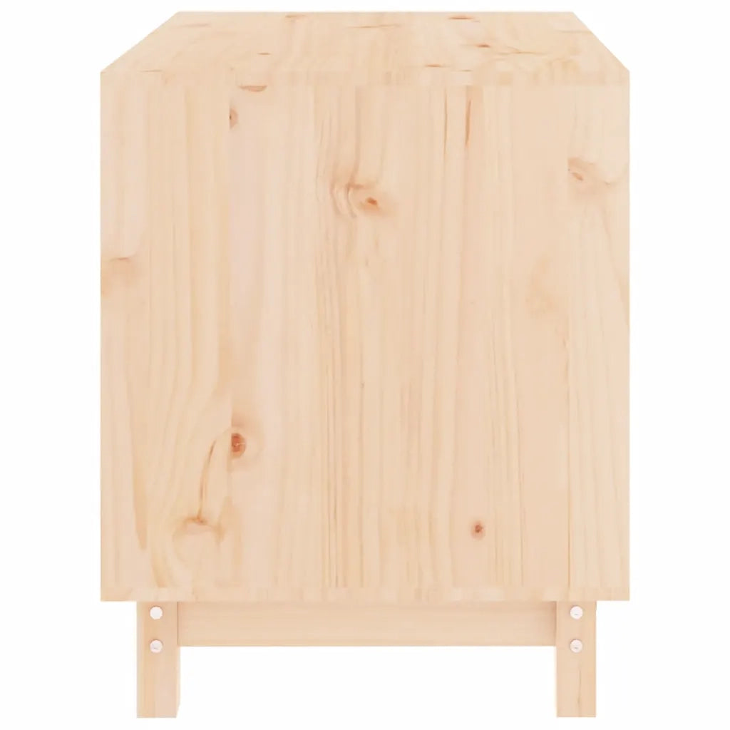 Casetta per Cani 70x50x62 cm in Legno Massello di Pino cod mxl 69316