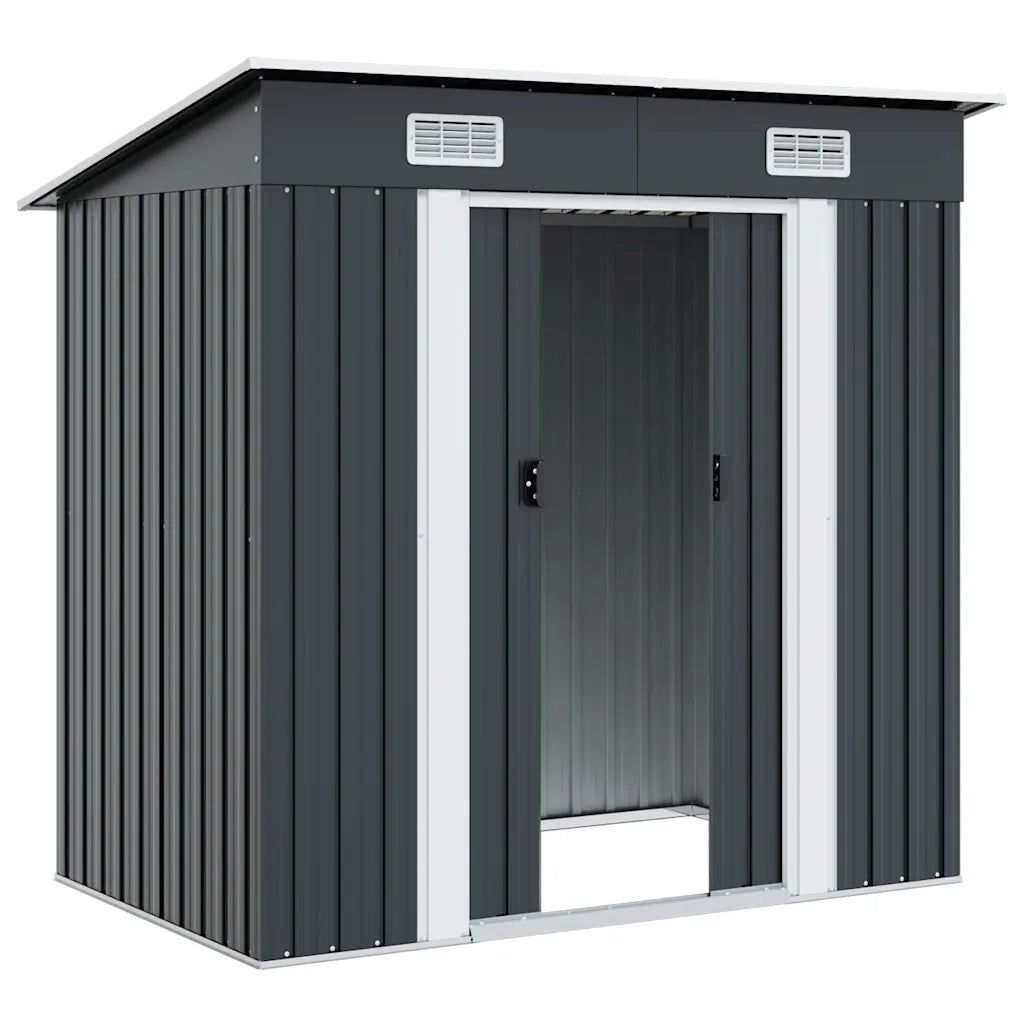 Capanno da Giardino Antracite in Acciaio cod mxl 65873