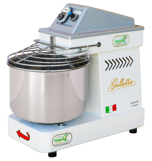 Impastatrice a Spirale Testa Fissa 5Kg 350W Famag Grilletta IM5/230 10 Velocità