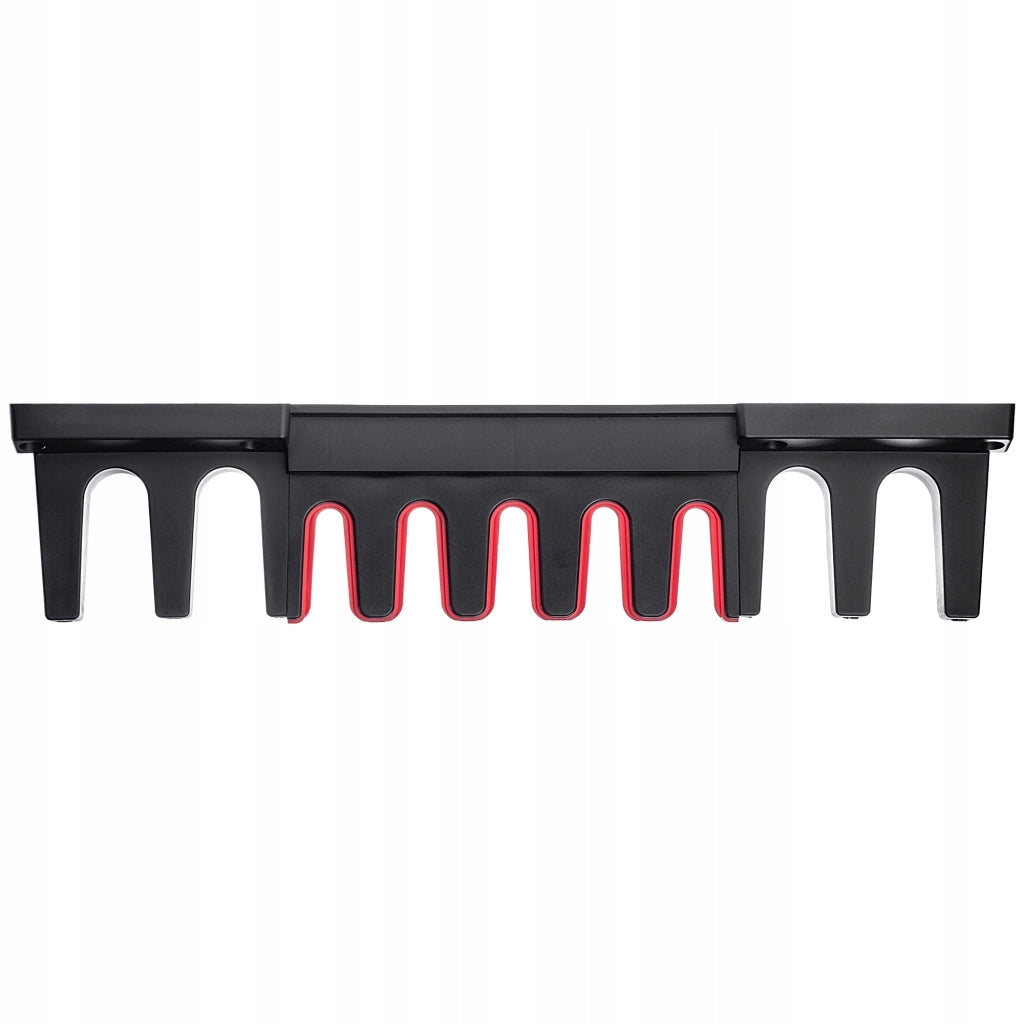 Portautensili da parete KADAX per scope e rastrelli, ideale per officine e garage, 60 cm.
