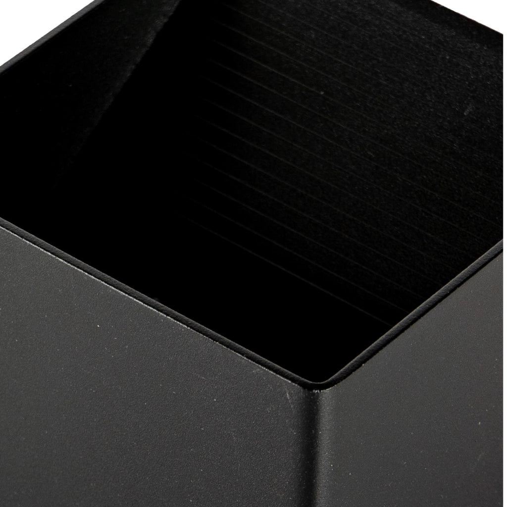 Set 2 Pezzi Applique LED da Parete 2 LED Design Quadrato IP65 Interno/Esterno Luce Naturale o Fredda Nero o Bianco Luce Naturale - Nero