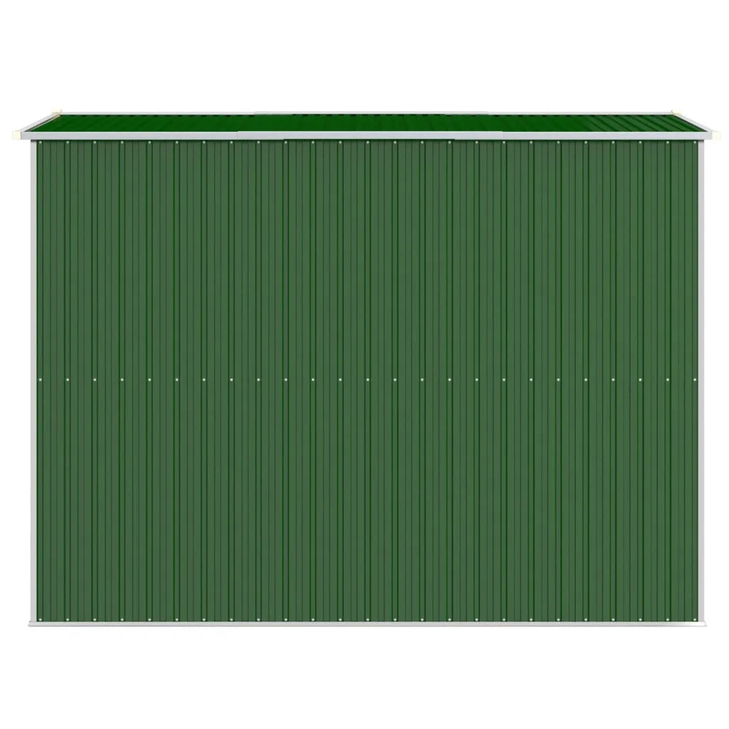 Capanno da Giardino Verde 192x274x223 cm Acciaio Zincato 3147428
