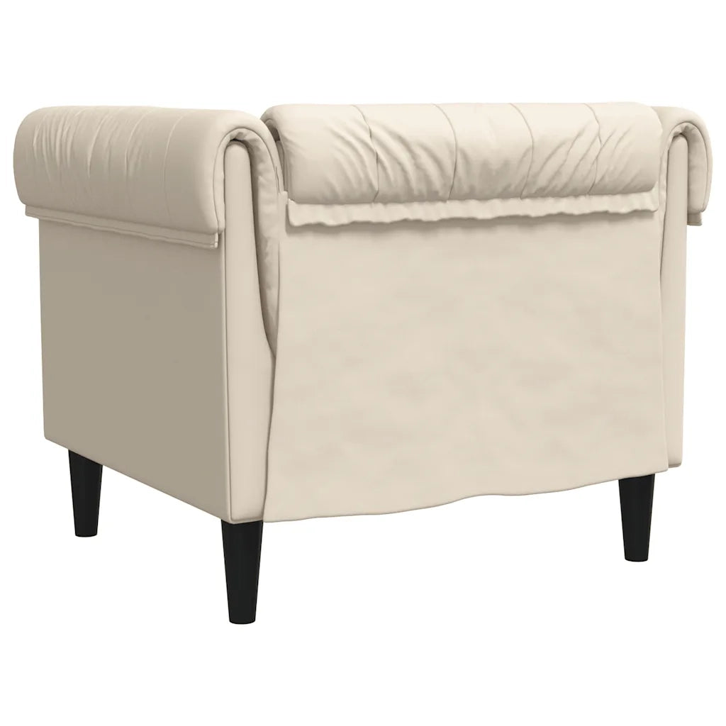 Divano Sedia-Poltrona Chesterfield in Lino