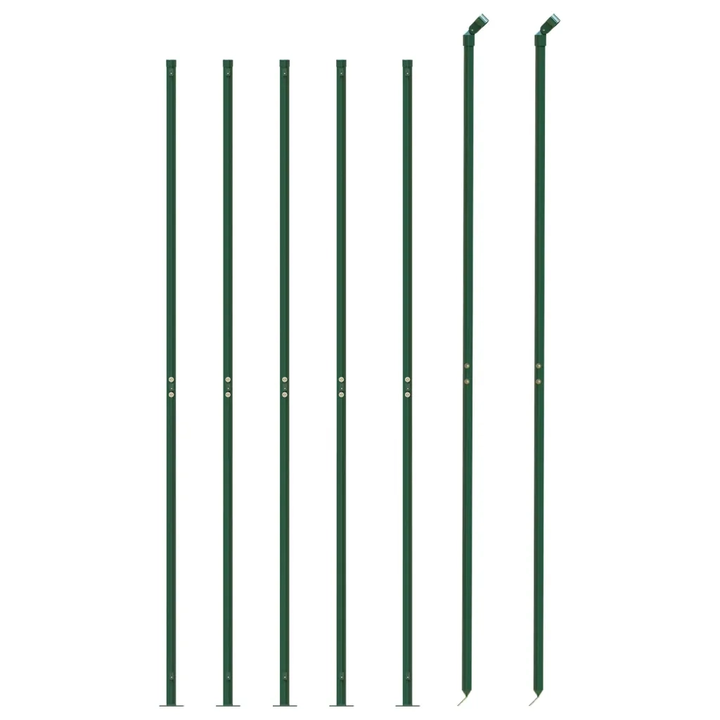 Recinzione Metallica con Flangia Verde 2,2x10 mcod mxl 71117