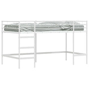 Struttura del letto loft per Bambini | Letto Infantile | Lettino Bianco 107 x 200 cm
