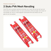 Rete Mesh Oplosbaar 5 Metri - PVA Navicella - Apparecchio per la Pesca - Reticolo Speciale per Pesci - Micro Rete - Adatto per la Pesca - Reticolo per Pesci