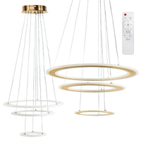 Lampada Da Soffitto Led G041-3cp Brush Gold