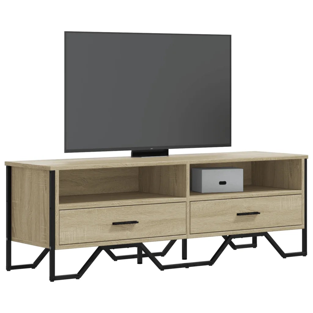 vidaXL Mobile TV Rovere Sonoma 122x34x41 cm in Legno Multistrato