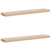 Cuscini per Panchina a 2 Pezzi VUGHT 2 pz 100% Poliestere Crema 950785