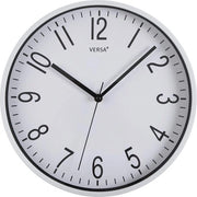 Orologio da Parete Versa Bianco Plastica Quarzo 4,3 x 30 x 30 cm