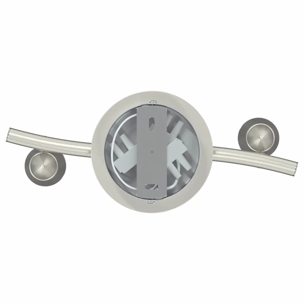 Faretto da soffitto Nichel 27 x 10 x 12 cm Metallo 4108217