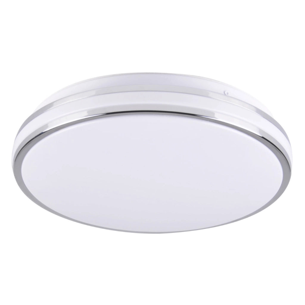 Plafoniera LED Polux Orbit Ø28 cromo 15W 4000K 1600lm