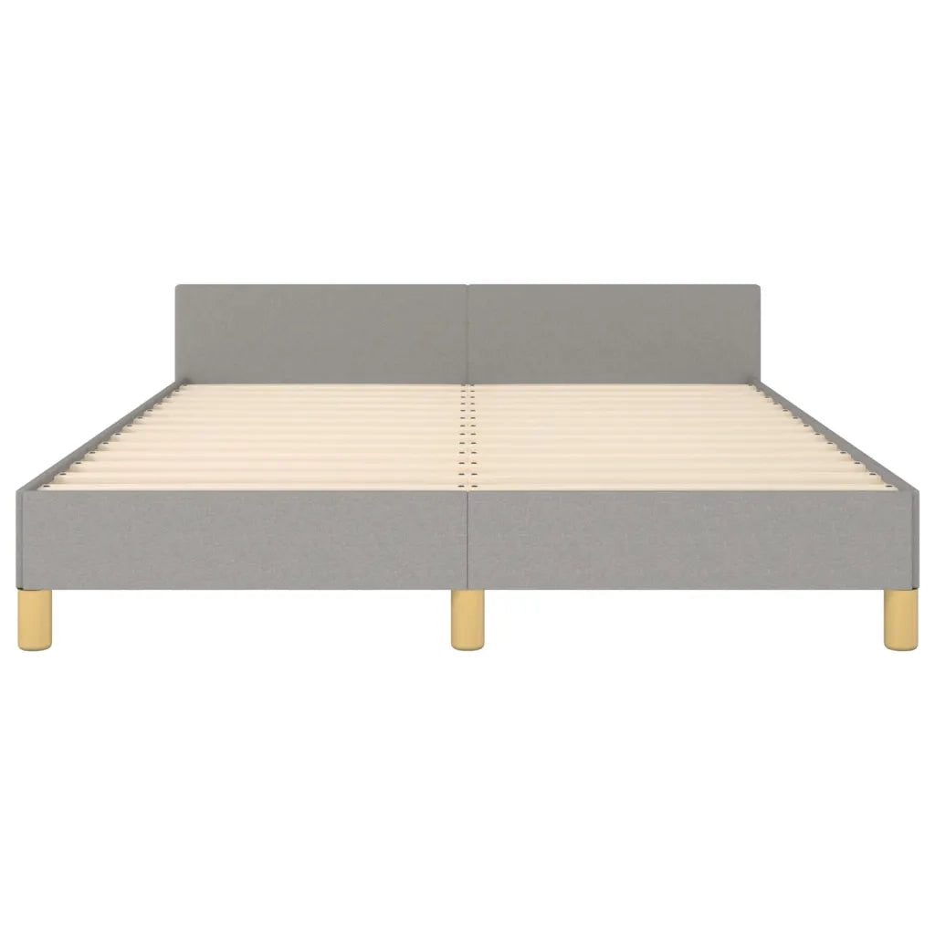 Giroletto senza Materasso Grigio Chiaro 140x200 cm Tessuto 3125300