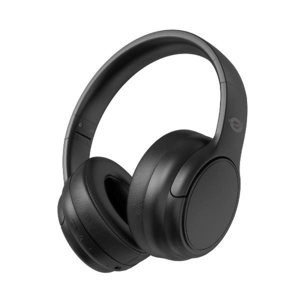 Conceptronic parris03b cuffia e auricolare con cavo e senza cavo a padiglione musica e chiamate bluetooth nero
