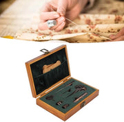Set di forbici da cucire vintage - Kit di cucito - Set di ago - Attività manuali - Multifunzionale - Materiale duraturo - 14,3 x 21,3 cm - Set di ago da cucito