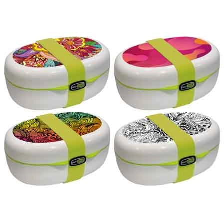 CONTENITORE PER ALIMENTI 'X-FOOD MOOD' GIOSTYLE 1,3 lt - cm 19x14,5x8,5h - GIO' STYLE