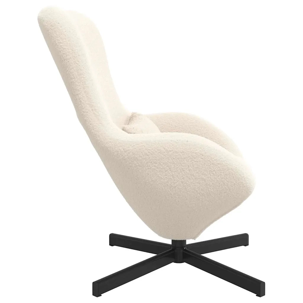 Divano Sedia-Poltrona uovo Crema 63 x 73 x 90 cm Tessuto 784614