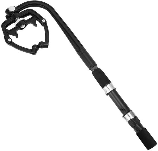 Winder per filo di corda - Macchina per avvolgere filo di corda - Organizzatore per filo di corda - Peso leggero portatile - 30 x 23 x 4 cm - Nero