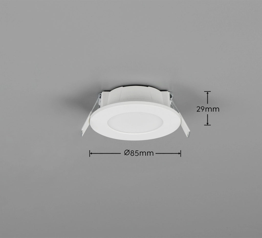 Faretto incasso LED CCT HIMAL 4W bianco IP65 Trio