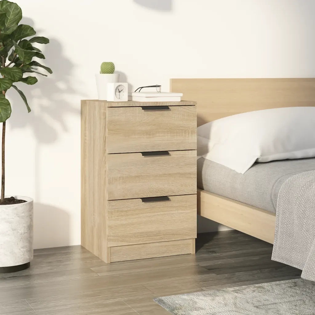 Comodino | Armadio da Notte | Mobiletto da notte Rovere Sonoma 40x36x65 cm
