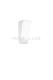 APPLIQUE LED COUPE BIANCO IN ALLUMINIO 14W 1950LM 3000K IP65 380X230X305MM