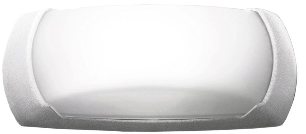 ANDORA APPLIQUE PLAFONIERA 1 LUCE ATTACCO E27 ANTIRUGGINE BIANCO IP66