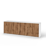 Buffet 4 ante BUDAPEST bianco/quercia