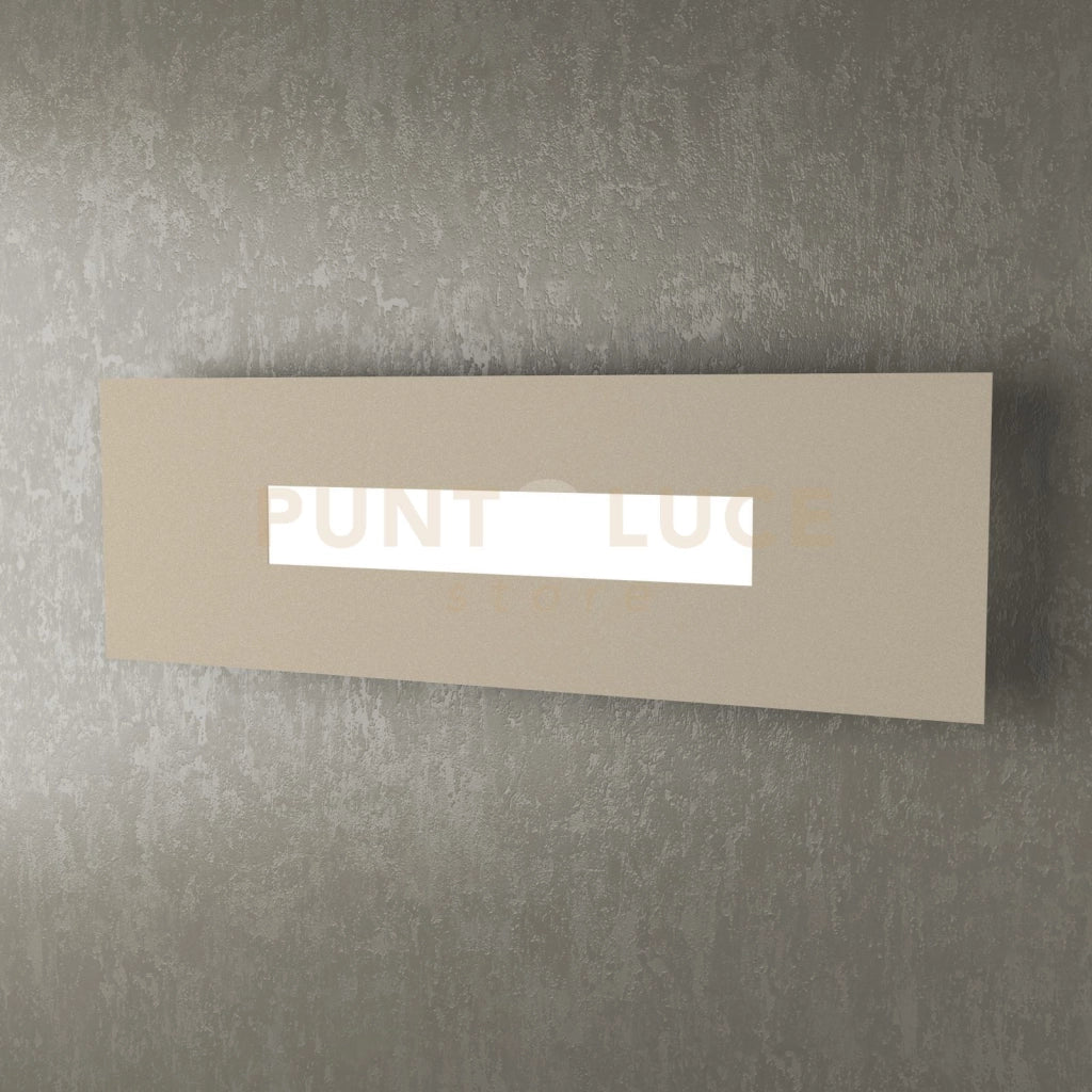 WALLY APPLIQUE-PLAFONIERA 50 CM. 1 LUCE SABBIA 1138-50-SA