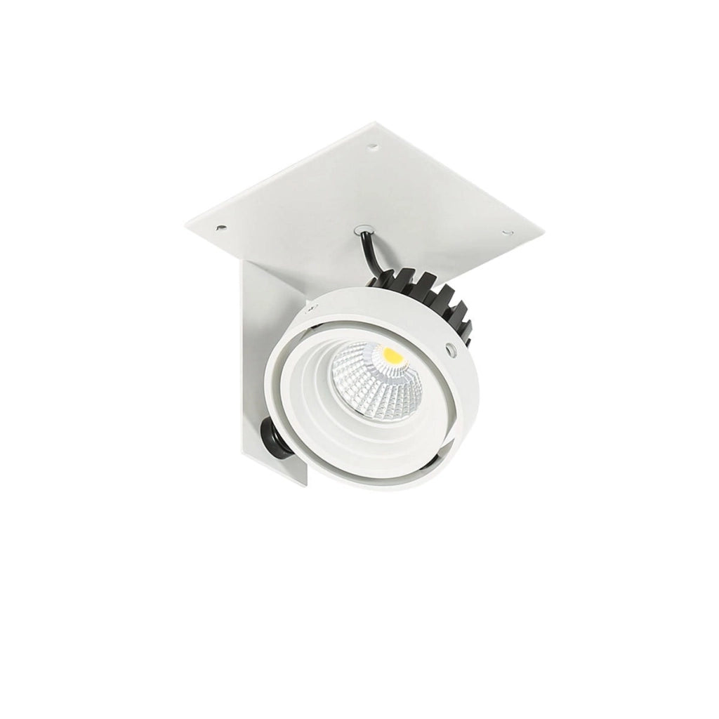Faretto incasso Italux Patrizio bianco orientabile LED 12W 3000K