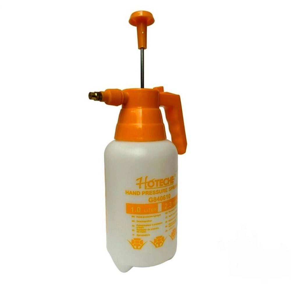Trade Shop - Pompa Irroratrice A Pressione 8 Litri + Spruzzino Vaporizzatore Manuale 1 Litro -