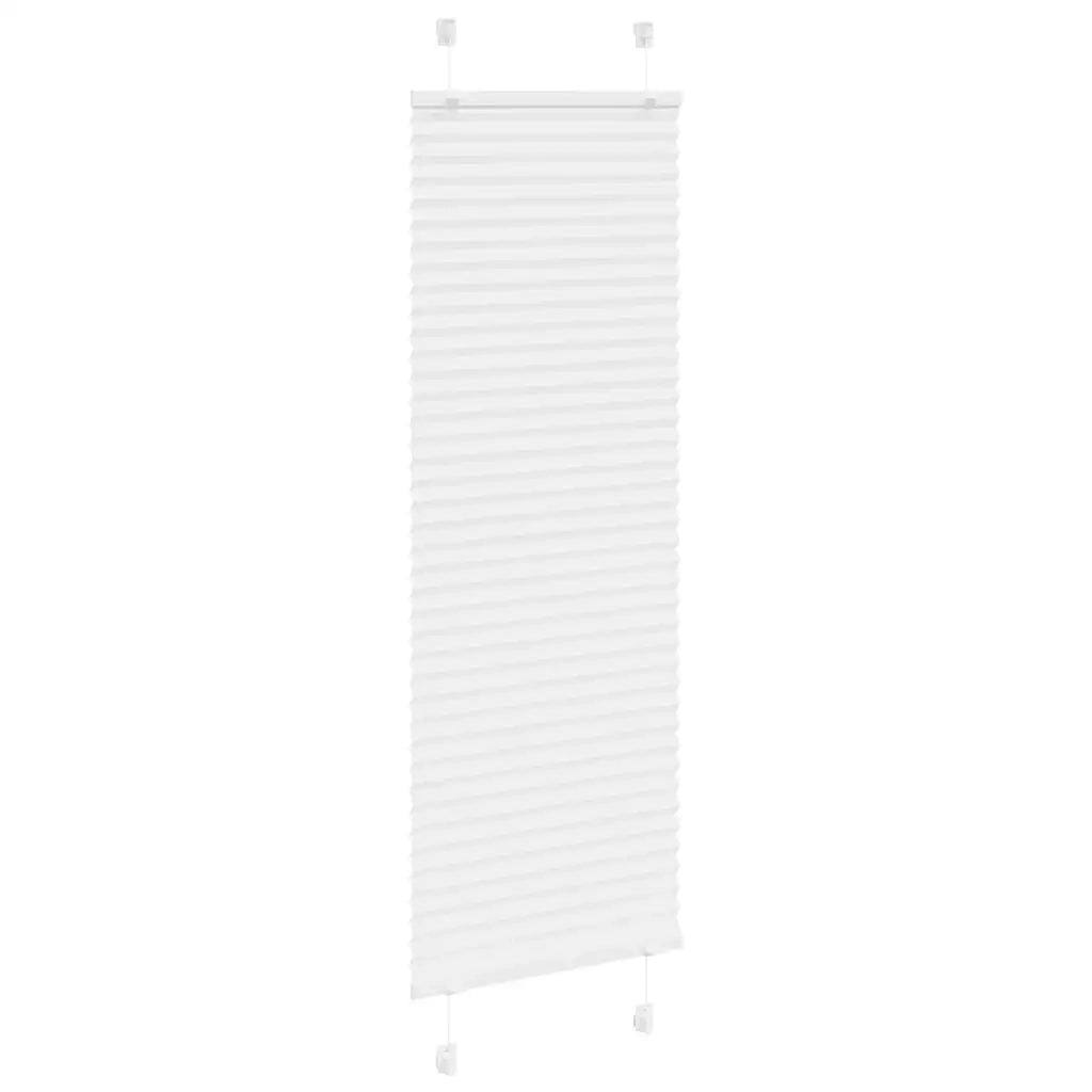 Tenda Plissettata Bianca 40x150 cm Larghezza Tessuto 39,4 cm 4015488