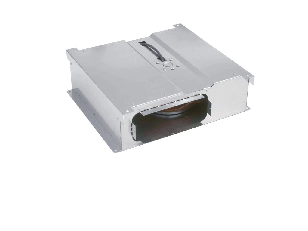 FLAT BOX MOTORE PER INTERNO cm 42x38 - Zincato - 900 m3/h