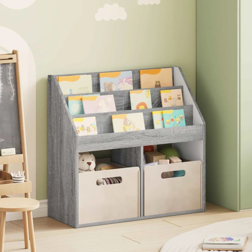 Libreria per Bambini Grigio Sonoma 72,5 x 29,5 x 69 cm 892385