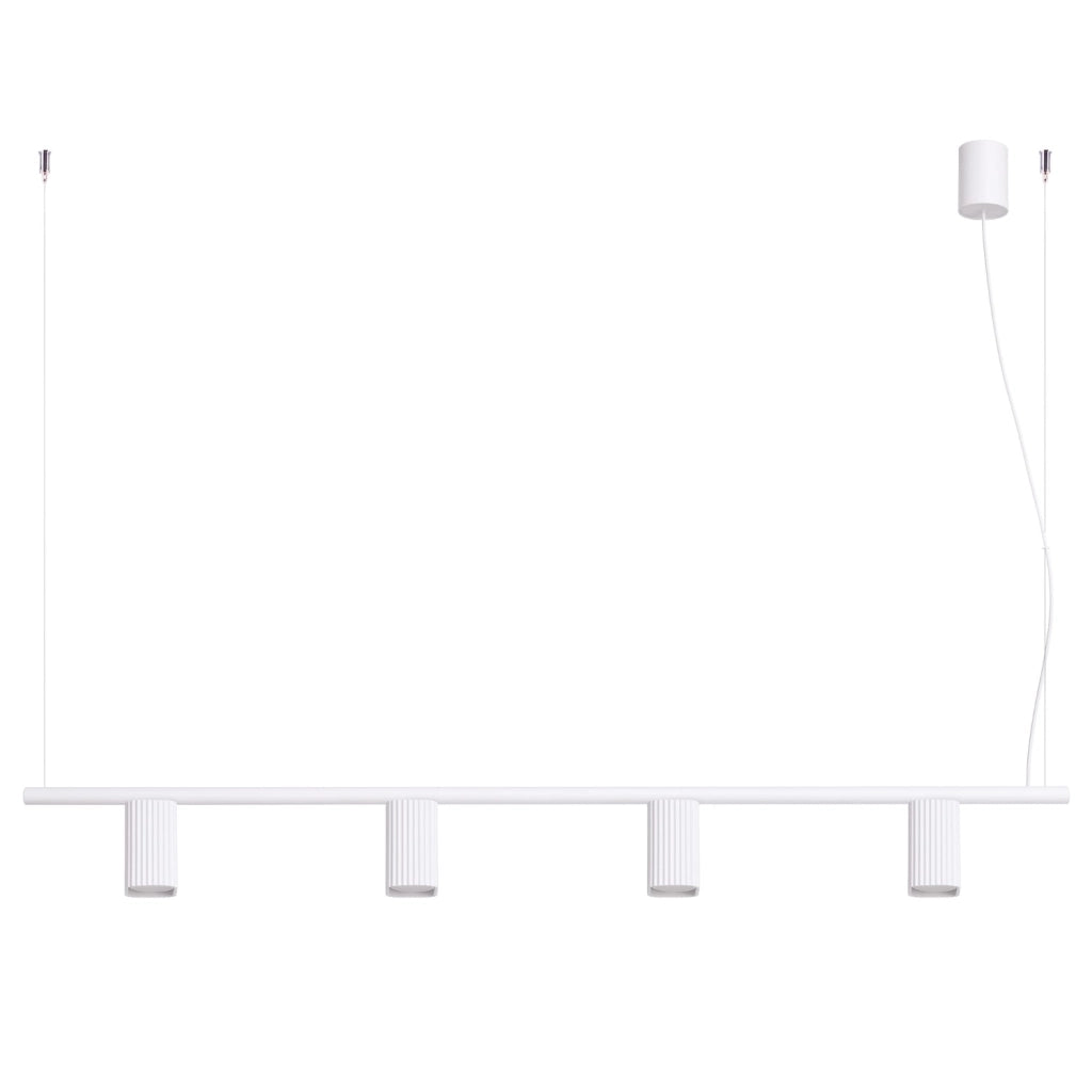 Lampadario RAYO 4 bianco